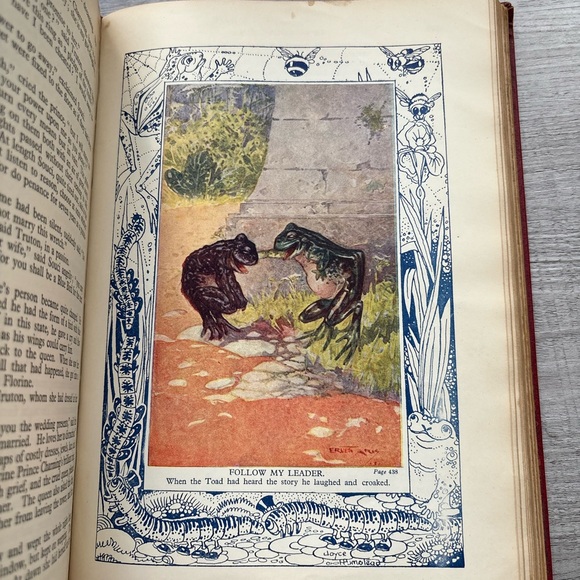 Rare Antique Alice in Wonderland Book White Rabbit Cover - 1934 - Picture 13 of 16